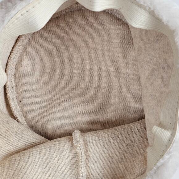 Hat VTG off white faux fur toque c. 1960s - Picture 6 of 7